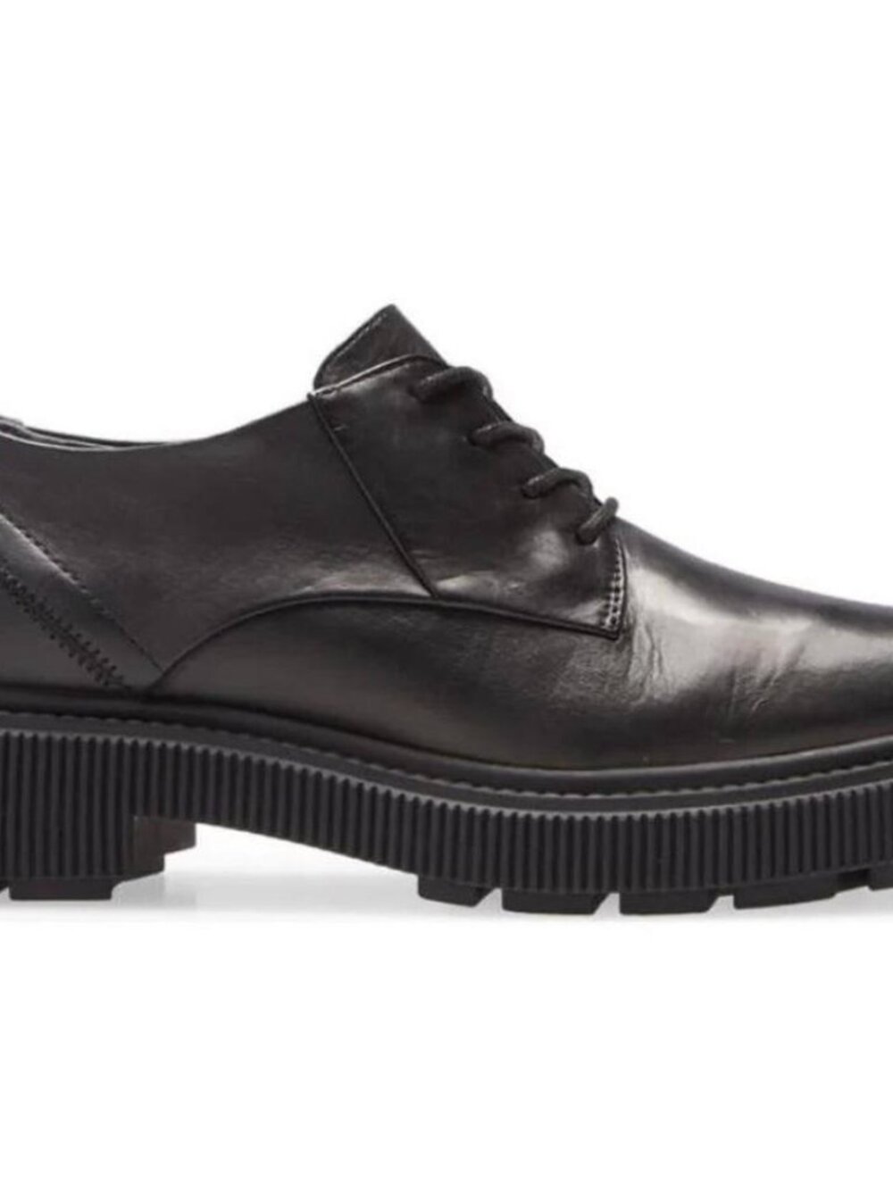 Franco Sarto Black Platform Oxfords 7